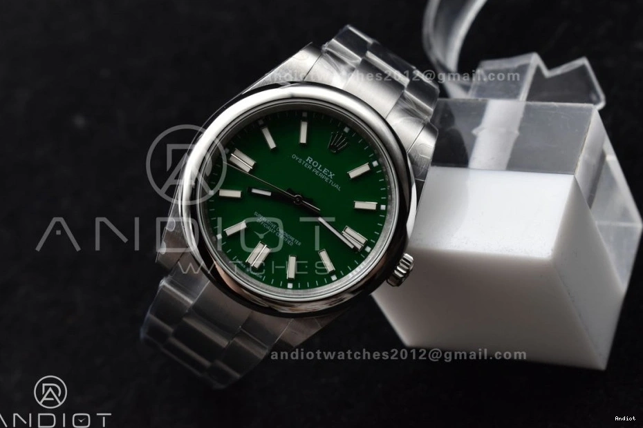 Steel Perpetual 1:1 Edition 41mm 904L Best Oyster DIWF A3230 Dial 124300 Green 0305
